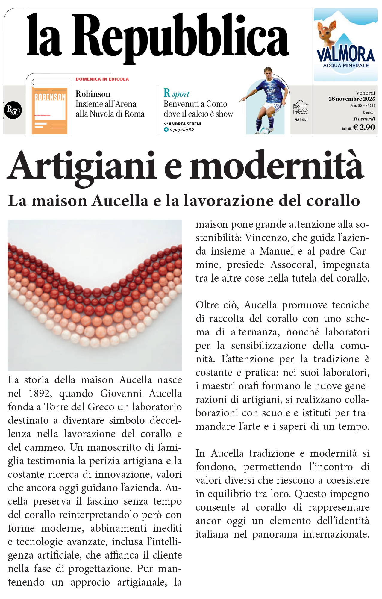 La Repubblica - Novembre 2025