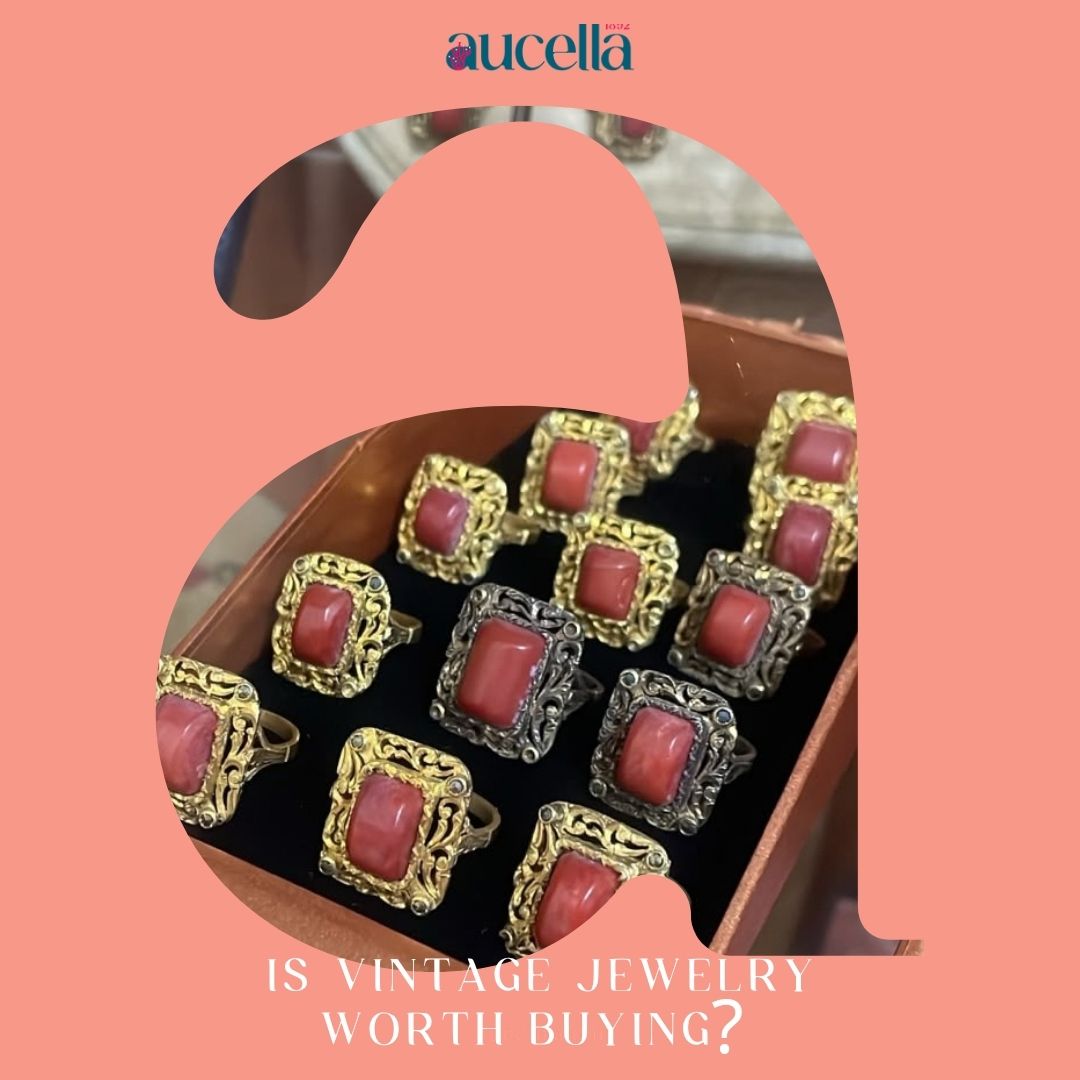 vintage jewels coral cameos