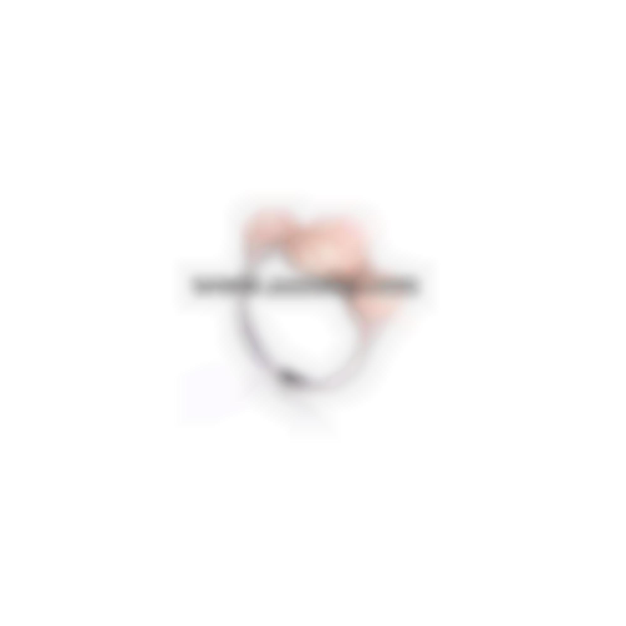 Ring set in gold with natural pink coral and diamonds 