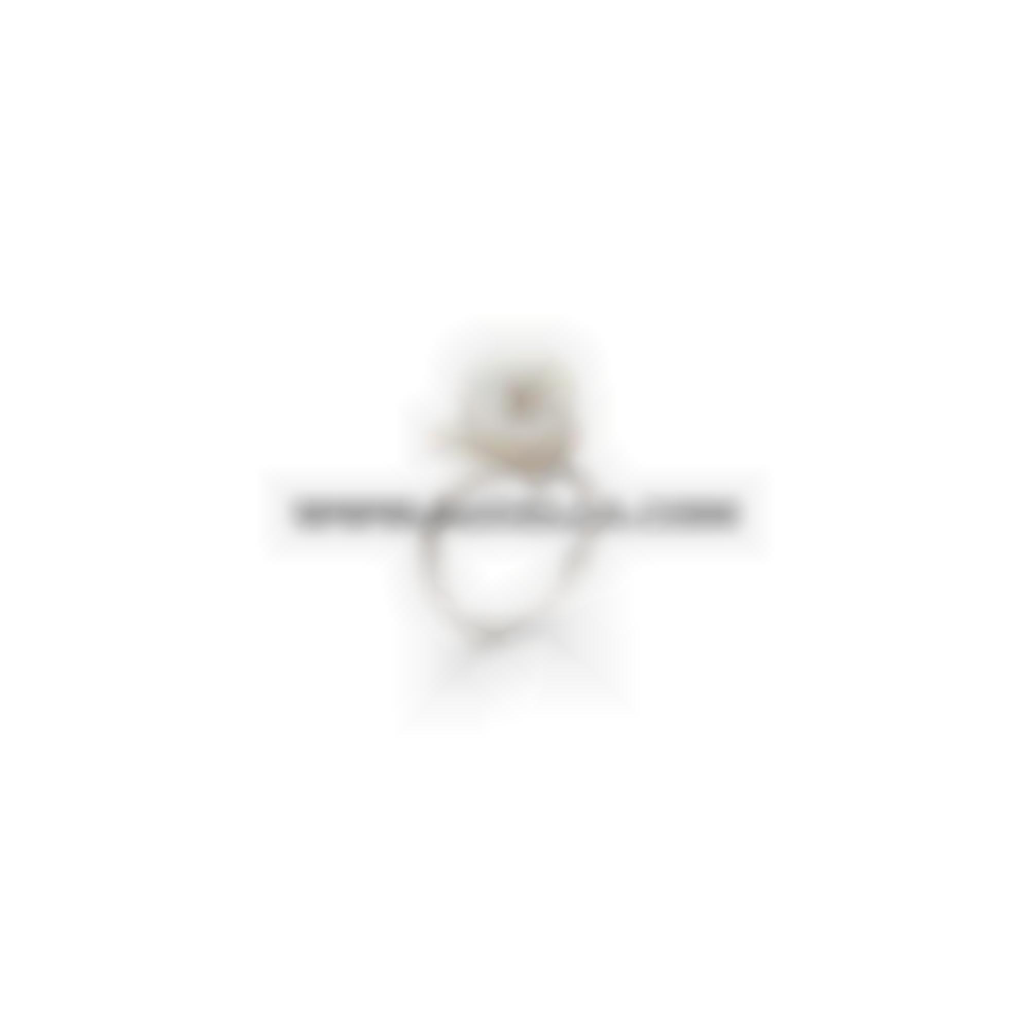 Ring heart shape set in gold with diamonds 