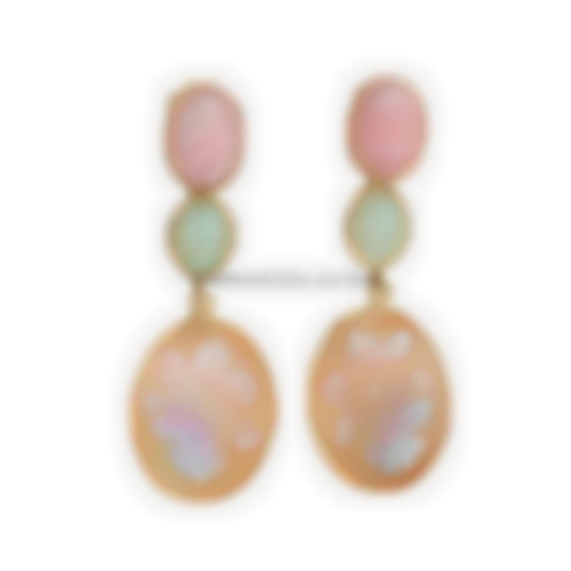 Orecchini Cammei Argento