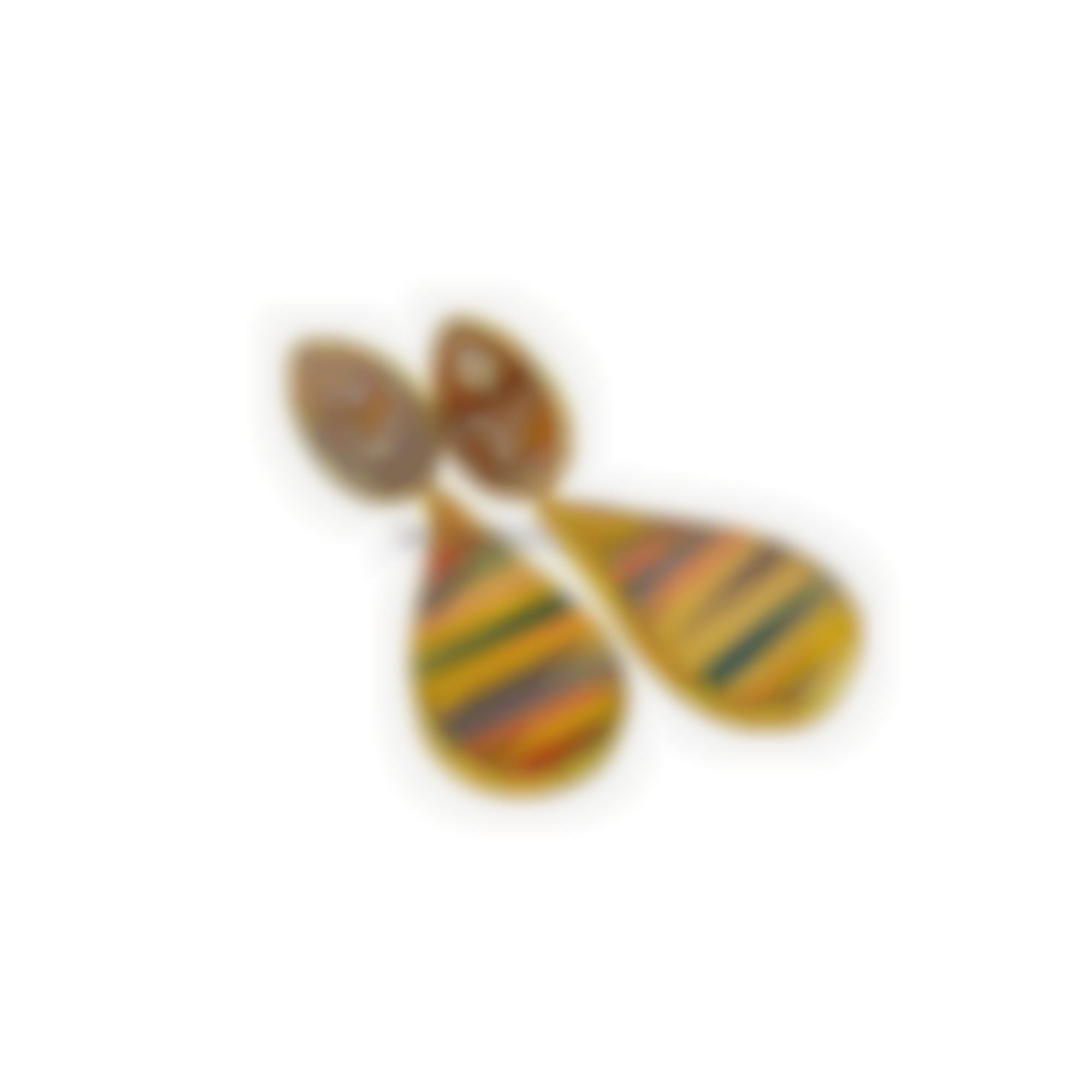 Cammei in conchiglia con intarsi in legno in argento