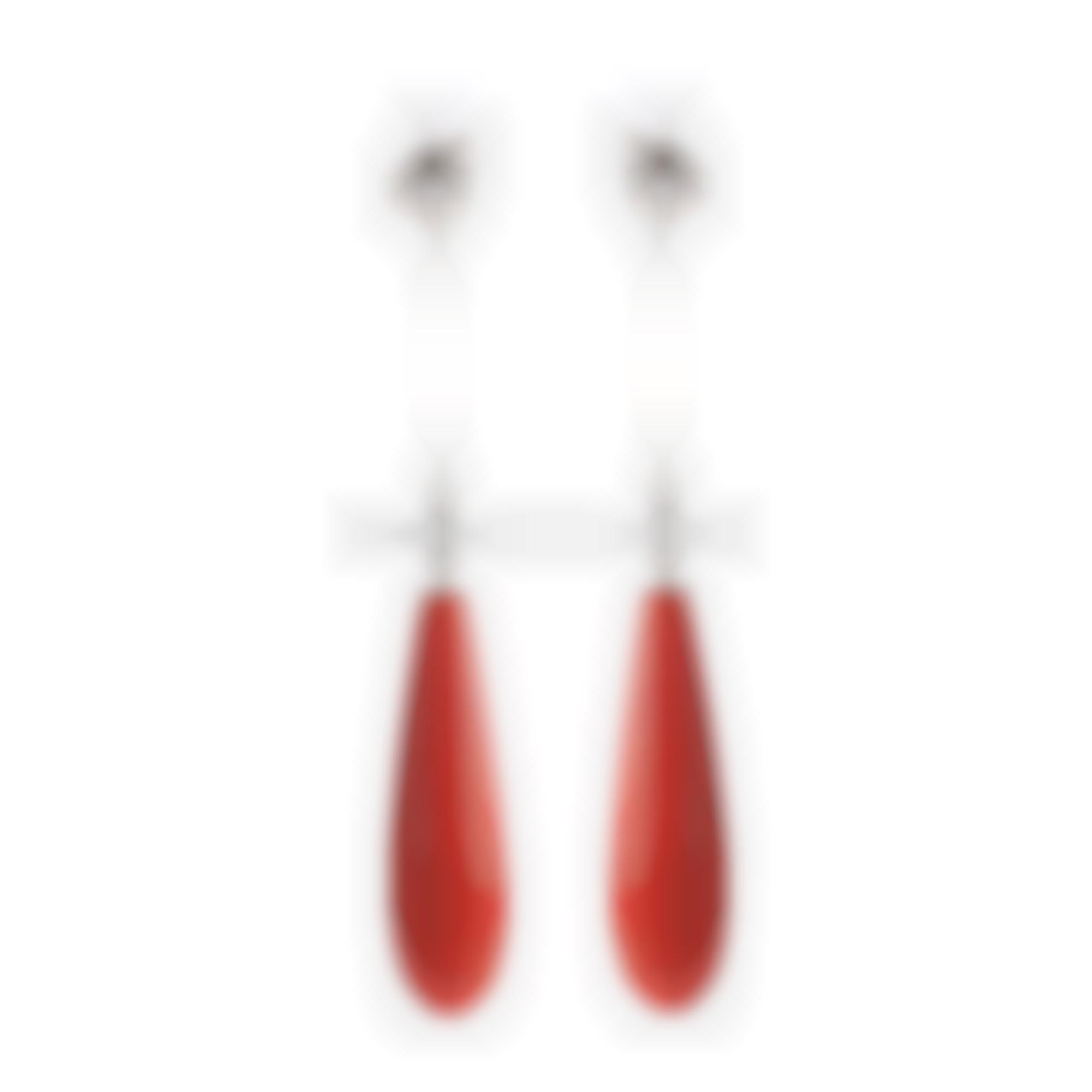 Corallo Rosso e diamanti
