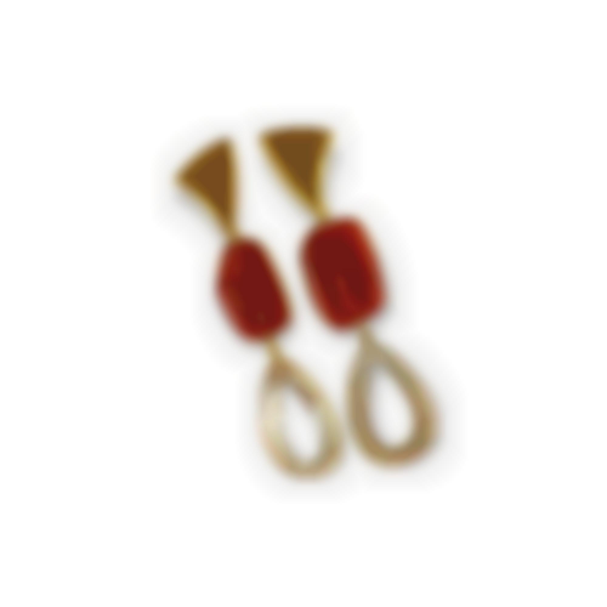 Corallo rosso naturale in argento 925 