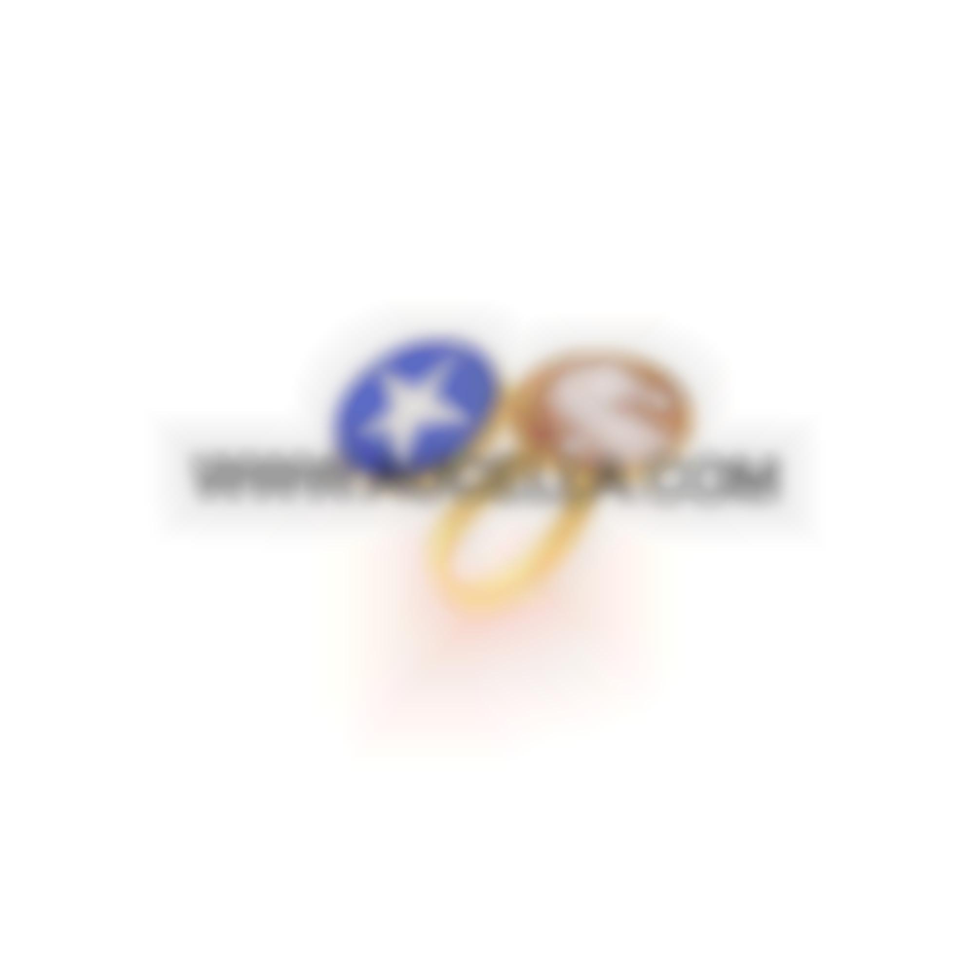 Ring set in silver with natural seashell carved