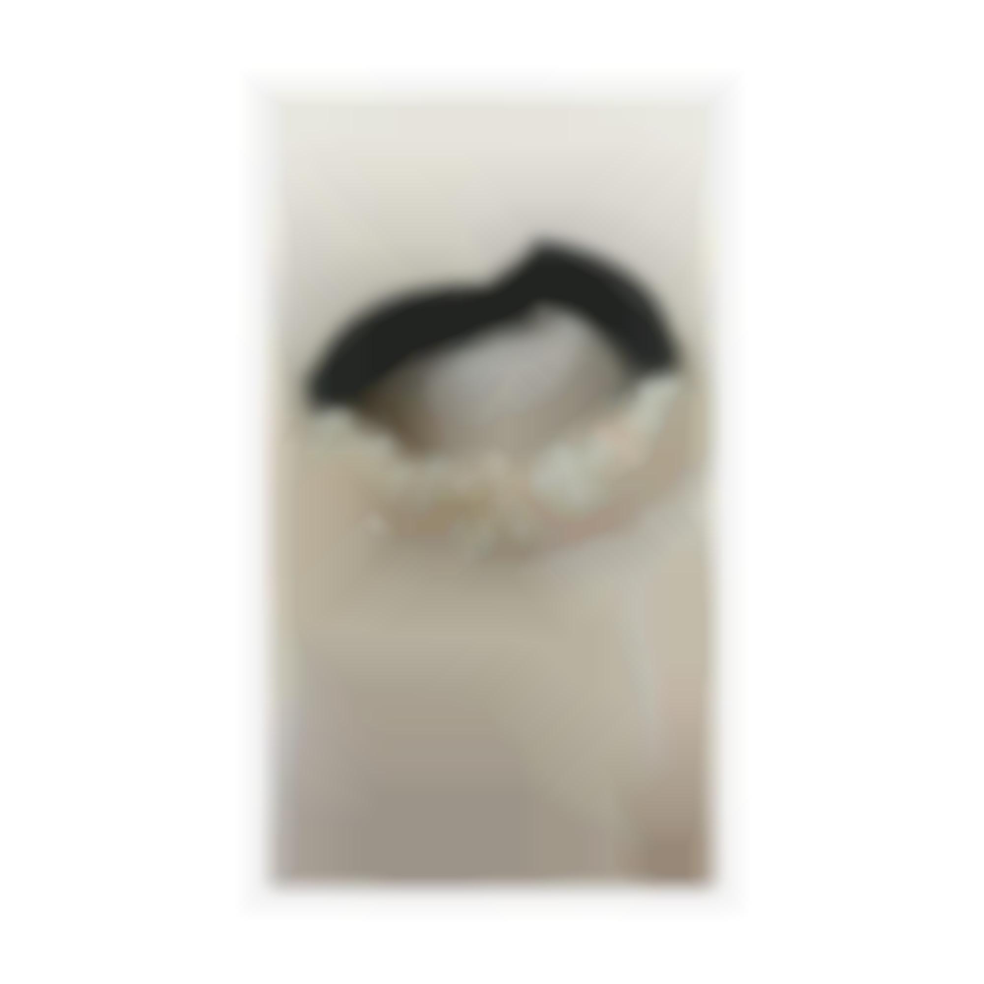Pink coral with ebony 