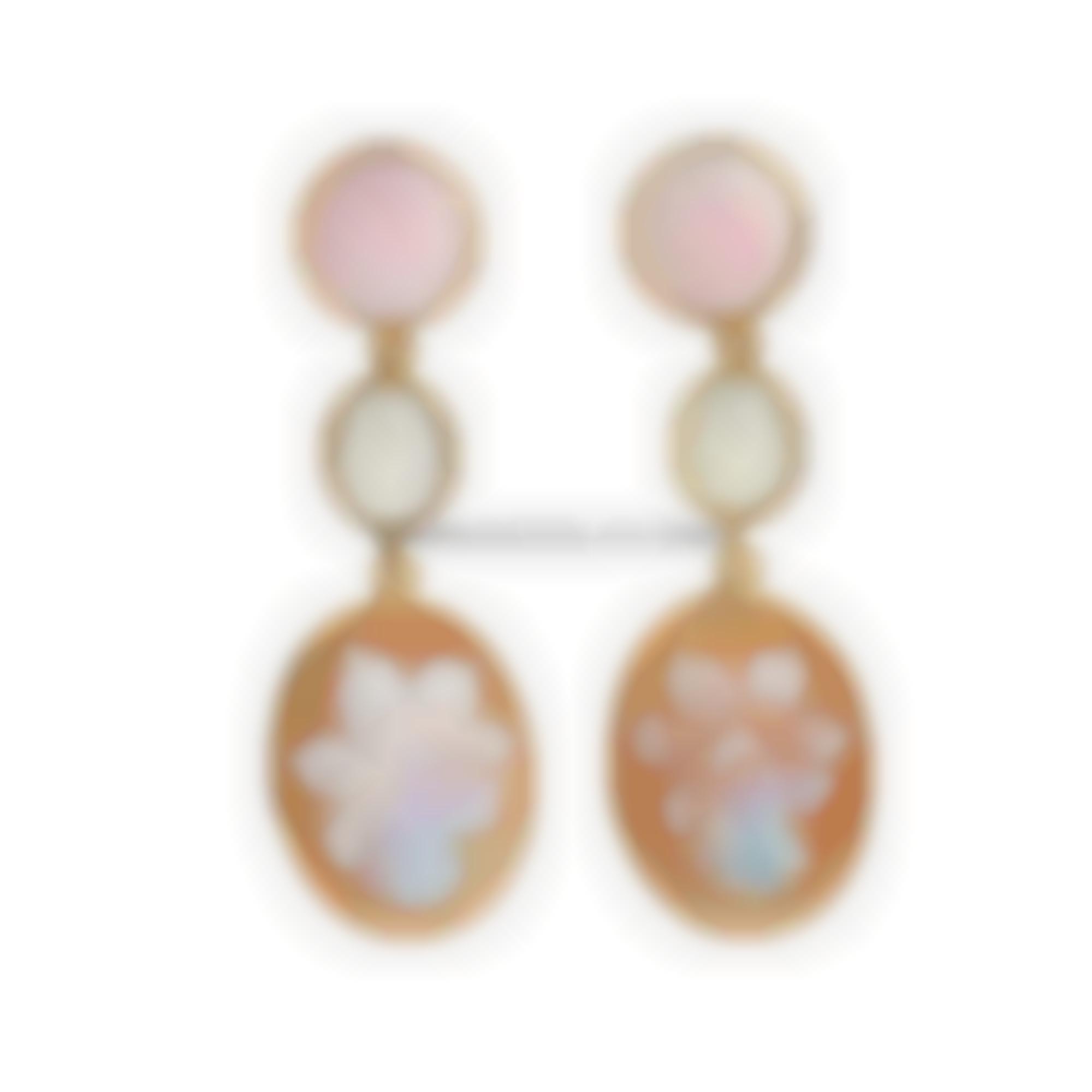 Orecchini Cammei Argento