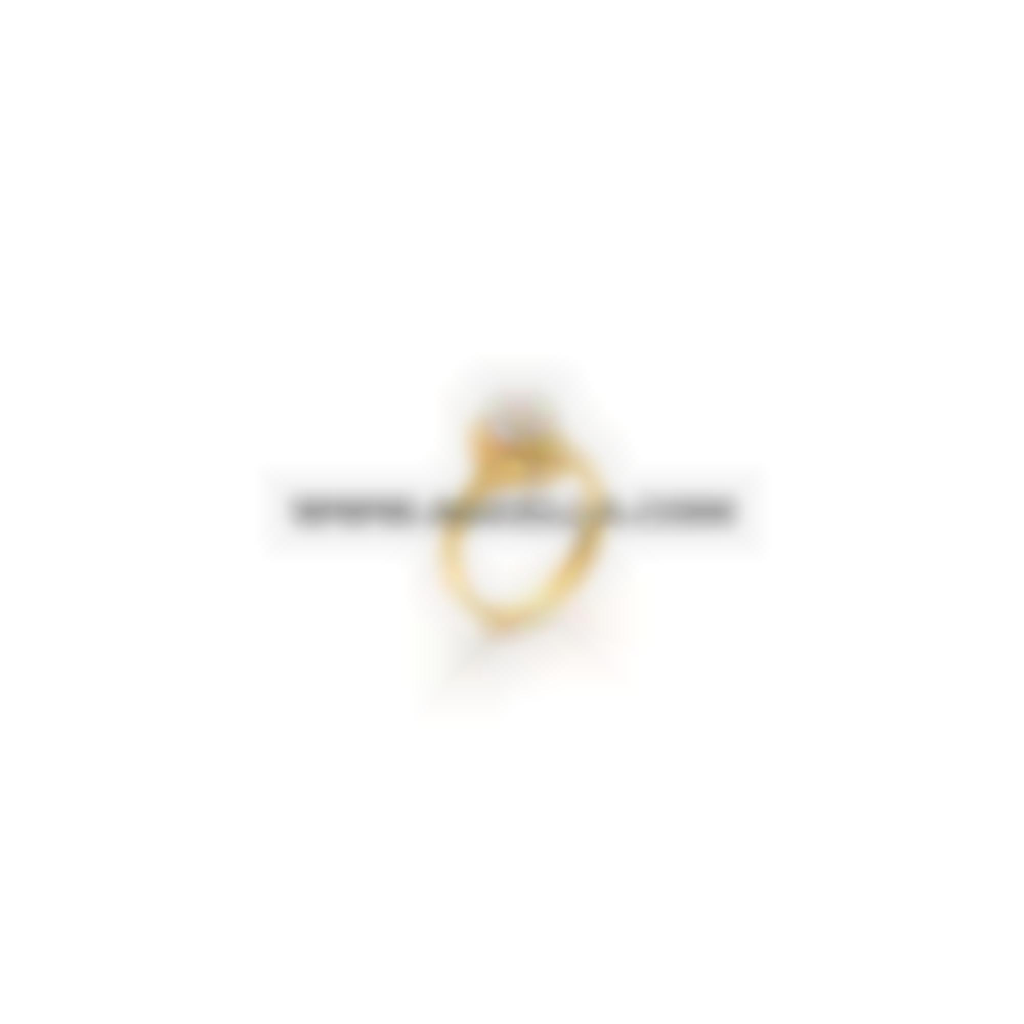 Akoya pearl ring set in gold 