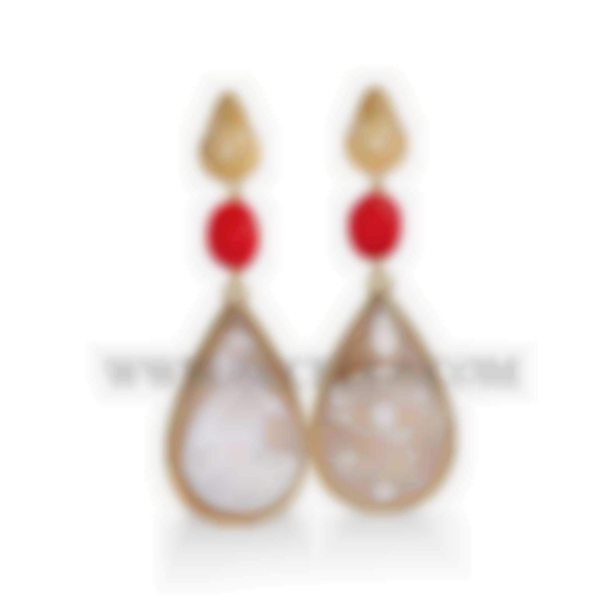 Egyptians symbol on natural seashell 