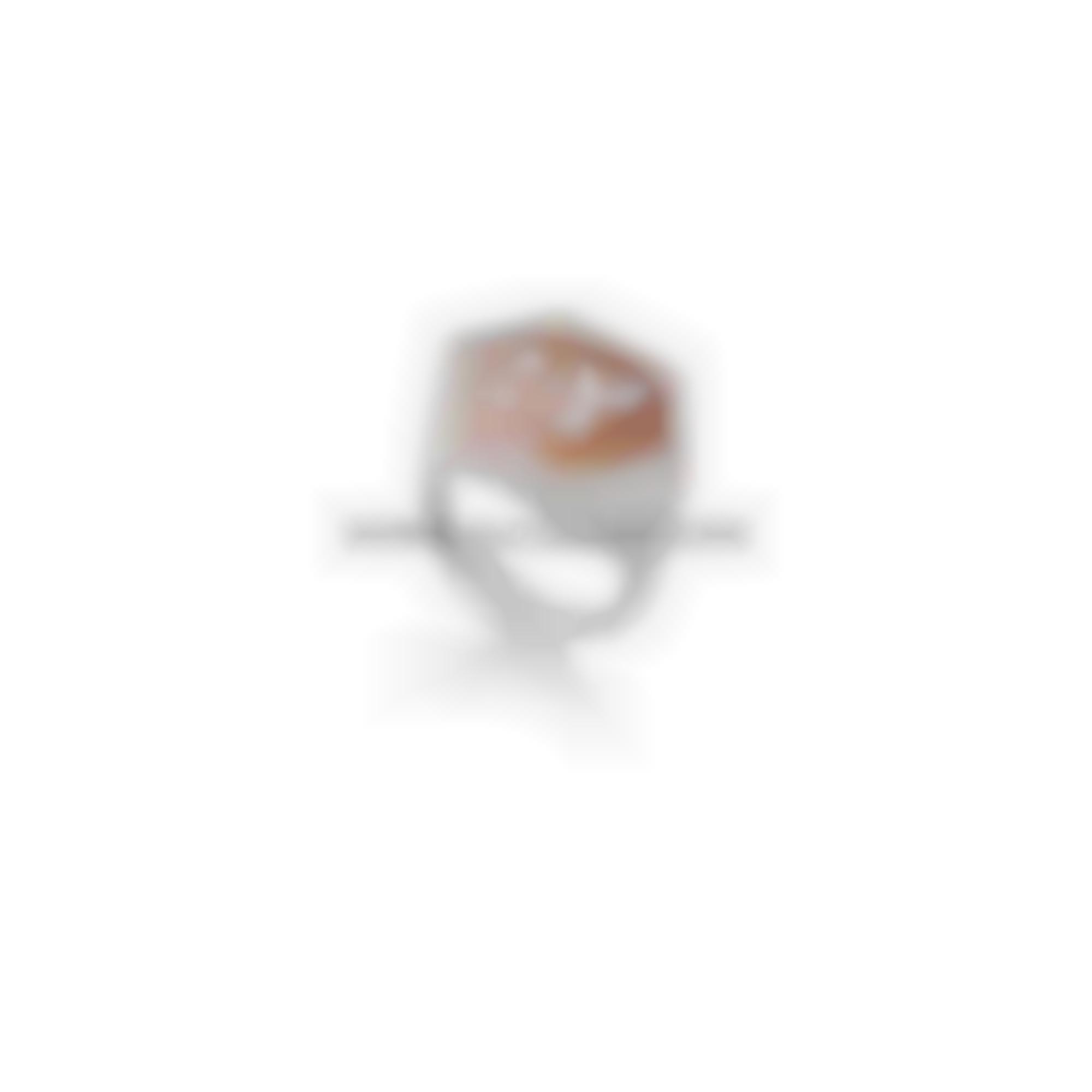 Anello con cammeo naturale inciso 