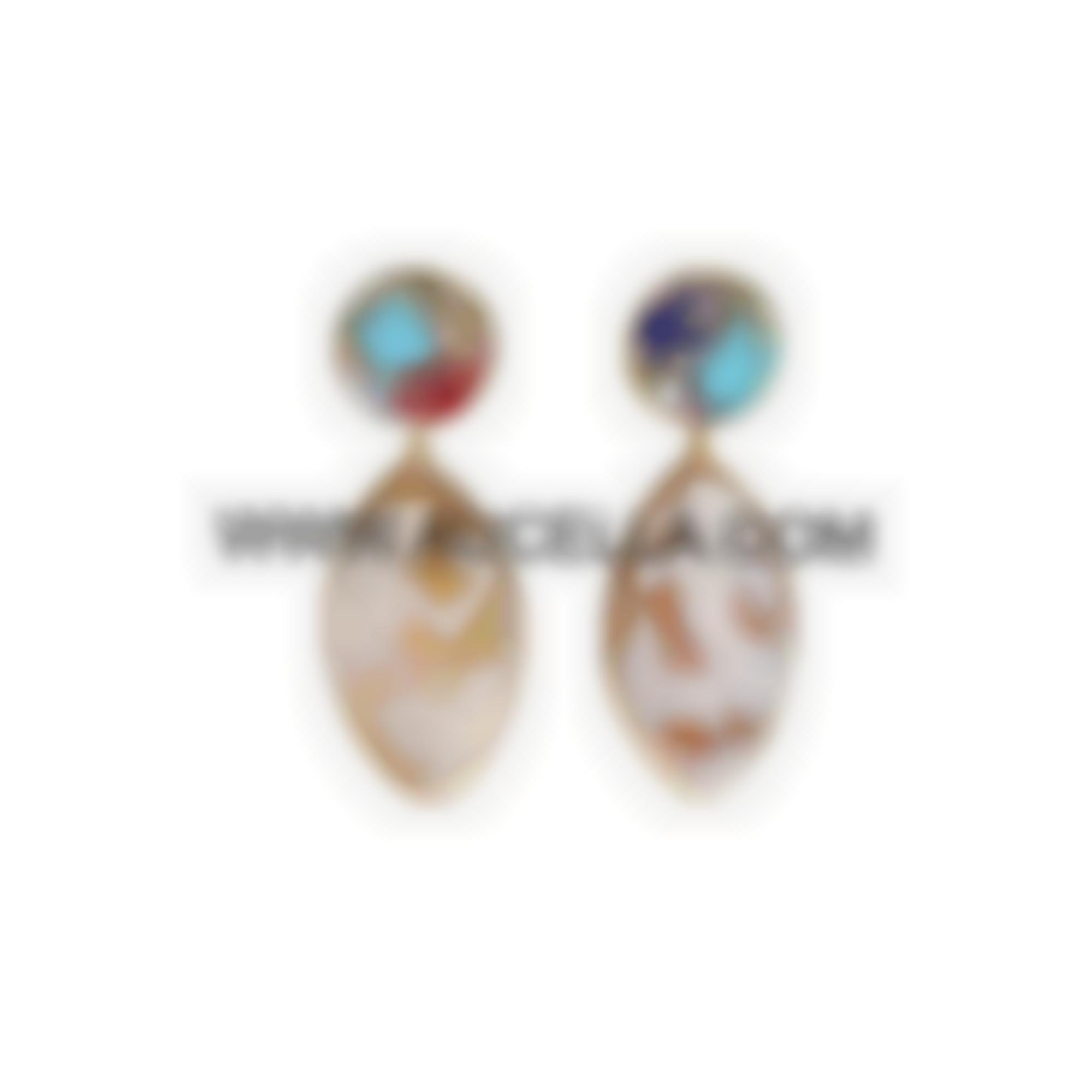 Sirena incisa su conchiglia naturale 