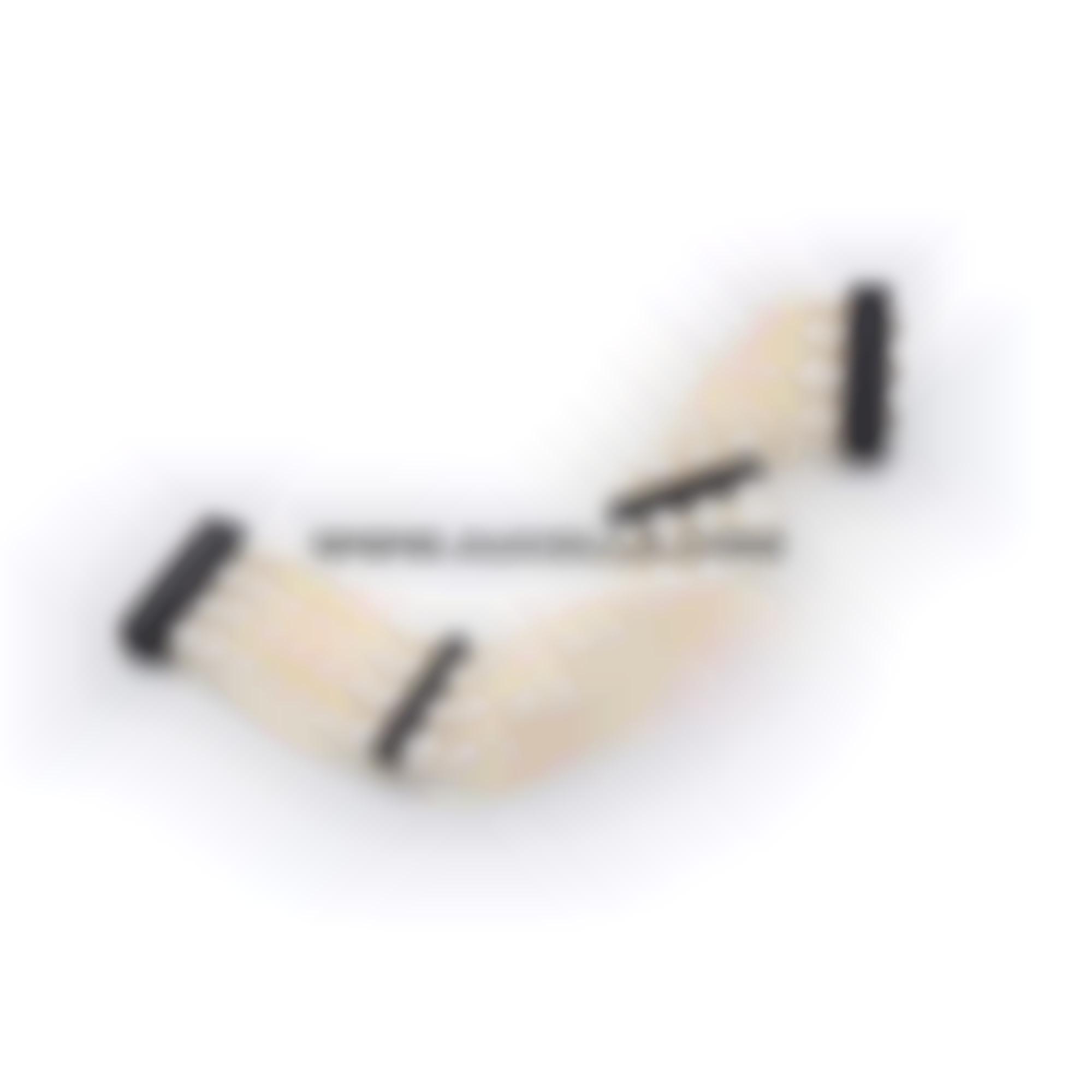 Bracelet pearl with ebony clasp