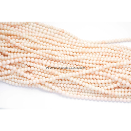 Collane in corallo bianco varie misure p