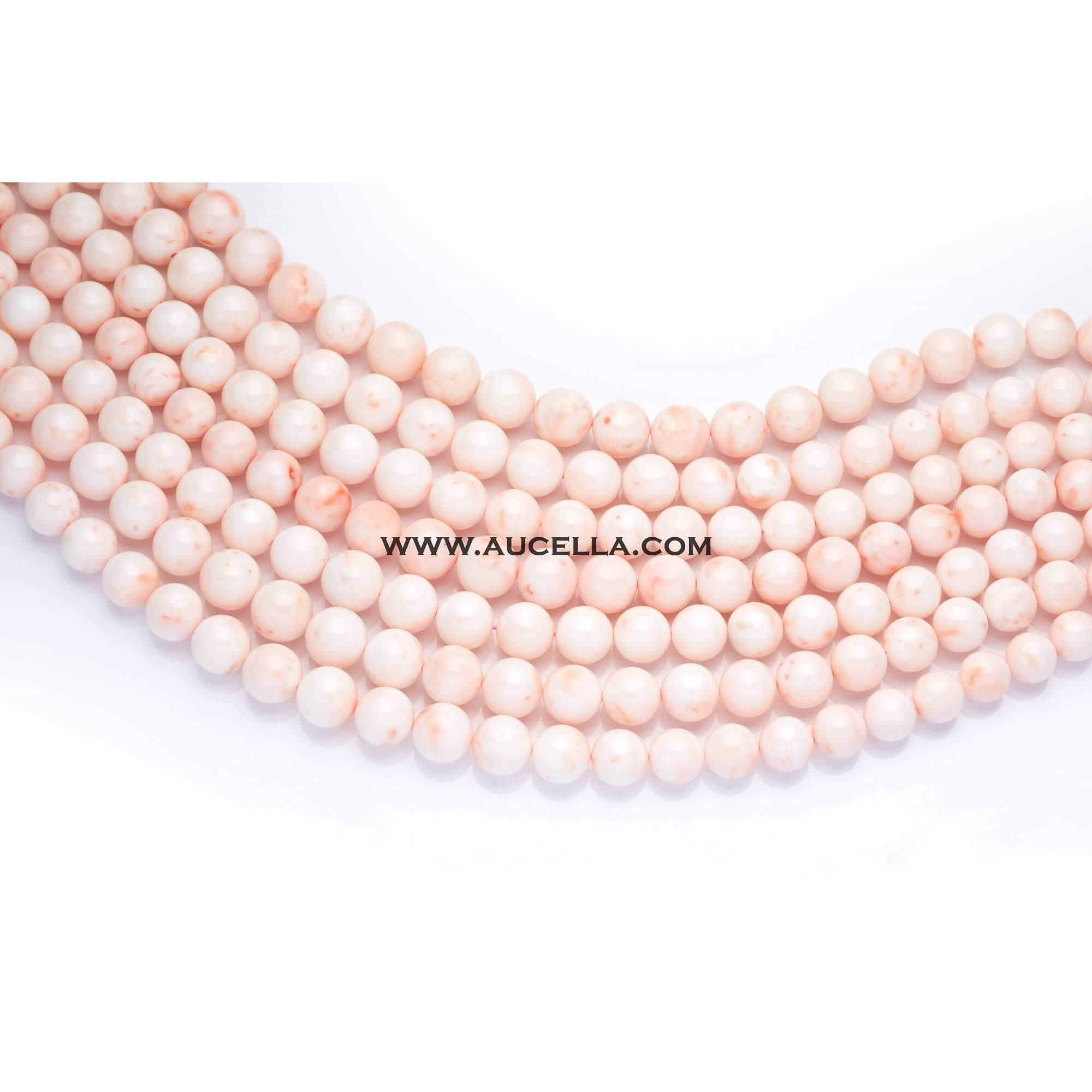 Beads pink coral