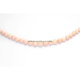 Collane in corallo rosa graduate 