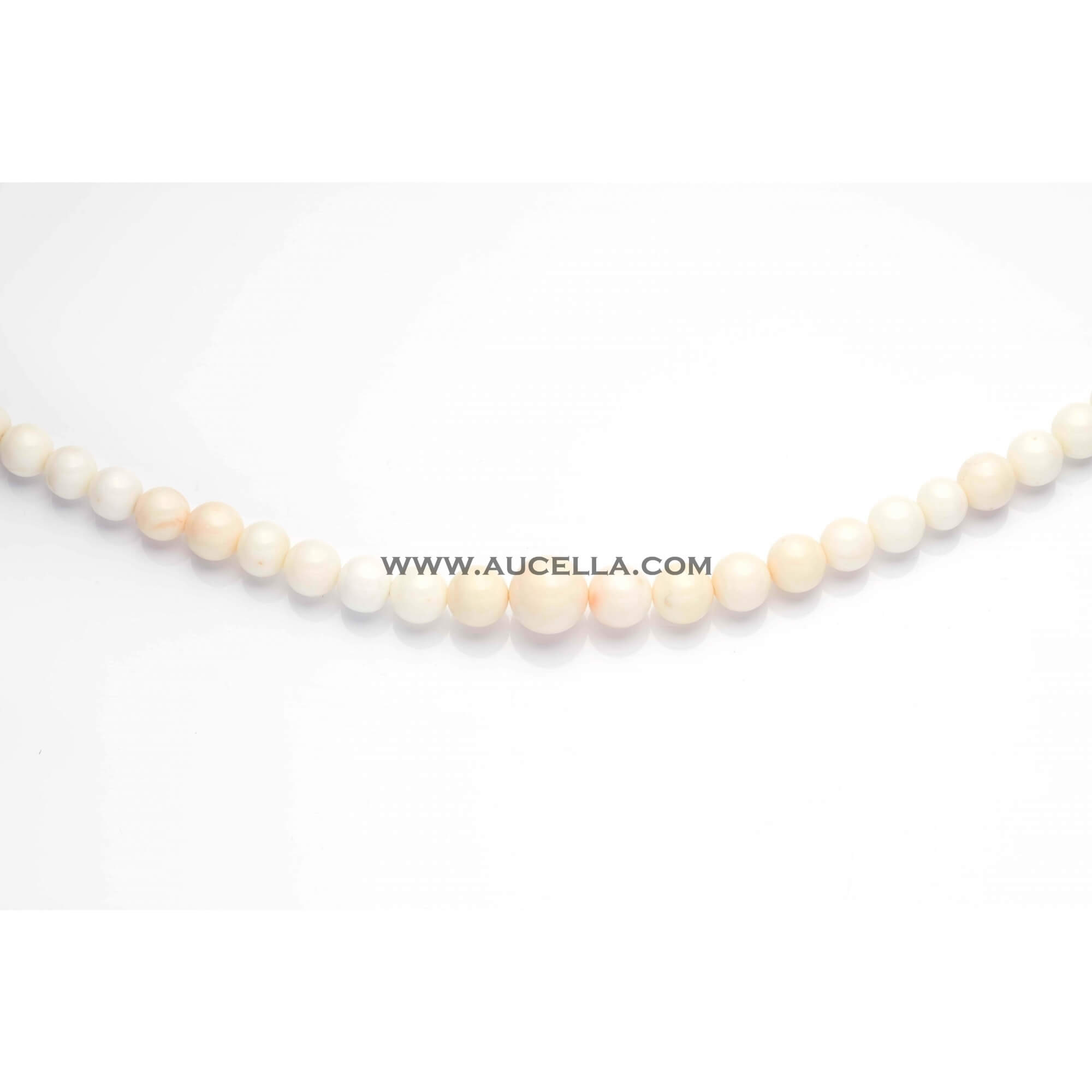 Collane in corallo rosa graduate 