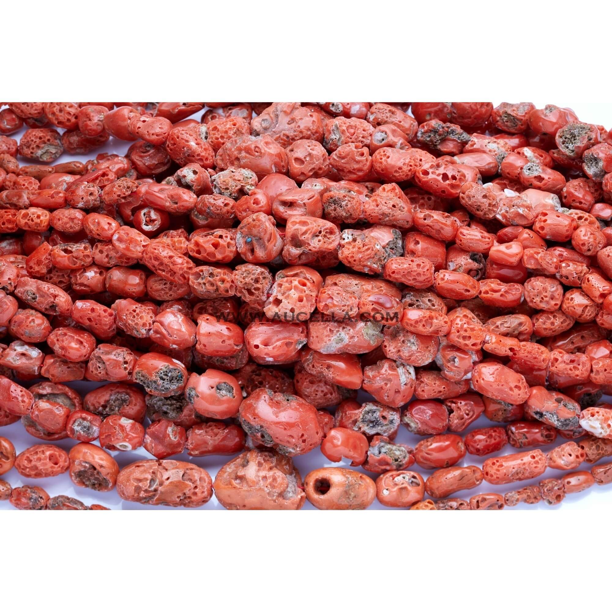 Bassa qualita sassi in corallo rosso