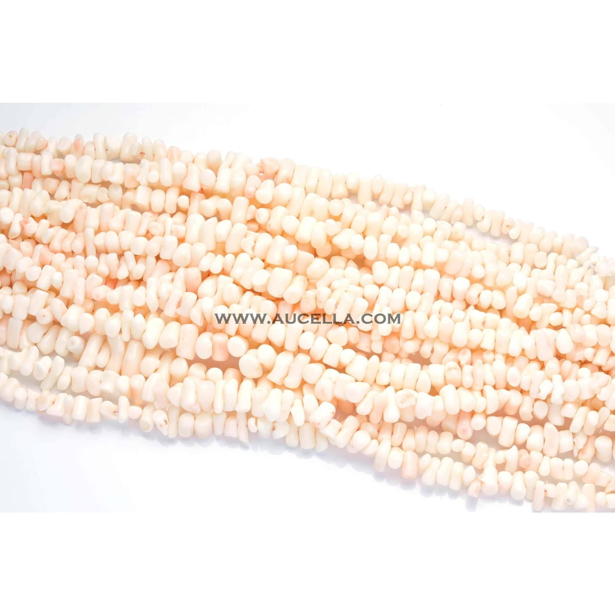 Natural pink coral short branches necklaces
