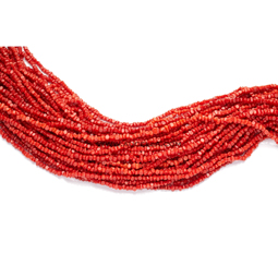 Cupolini quadrati corallo rosso 