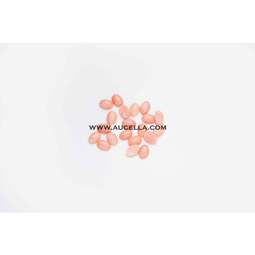 Cabochon ovali corallo rosa mm 6x8