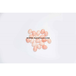 Cabochon ovali corallo rosa mm 10x16
