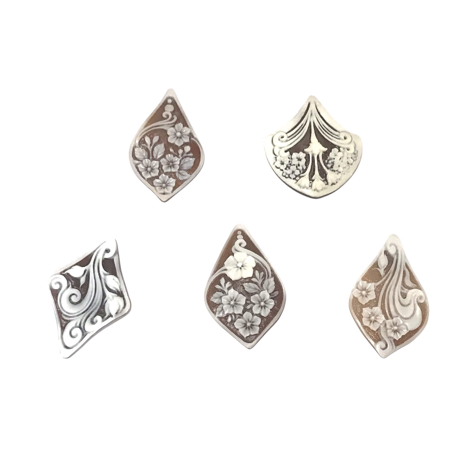 Shell cameos Flowers