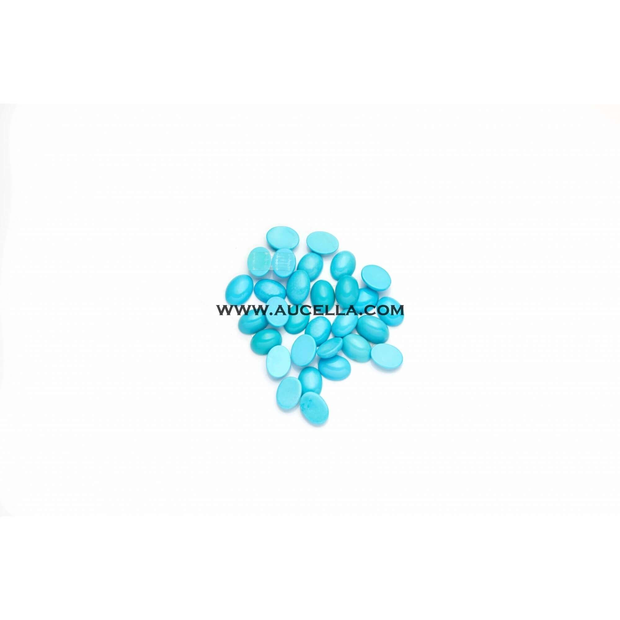 Cabochon turchese 9x12 mm