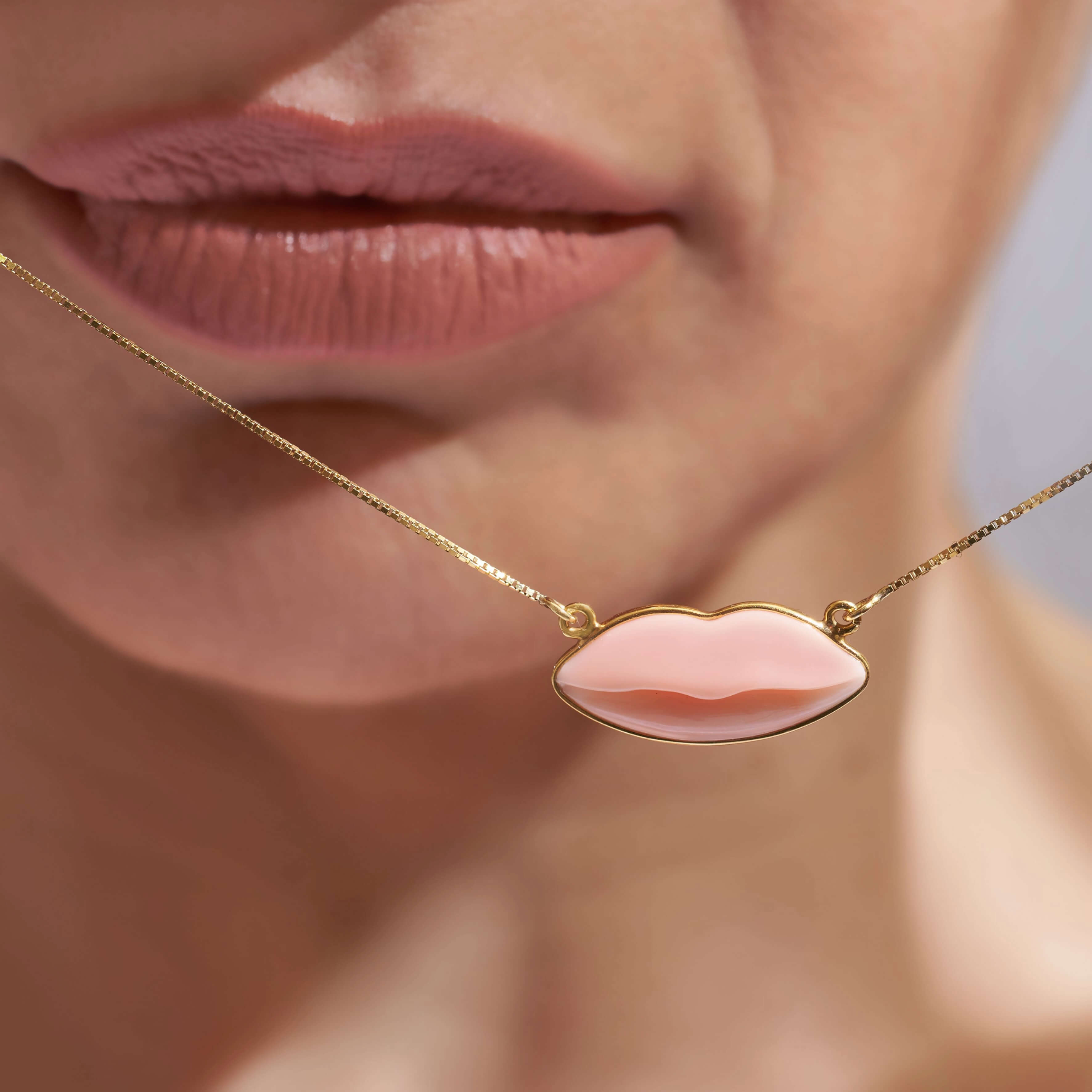 Pink Coral Necklaces