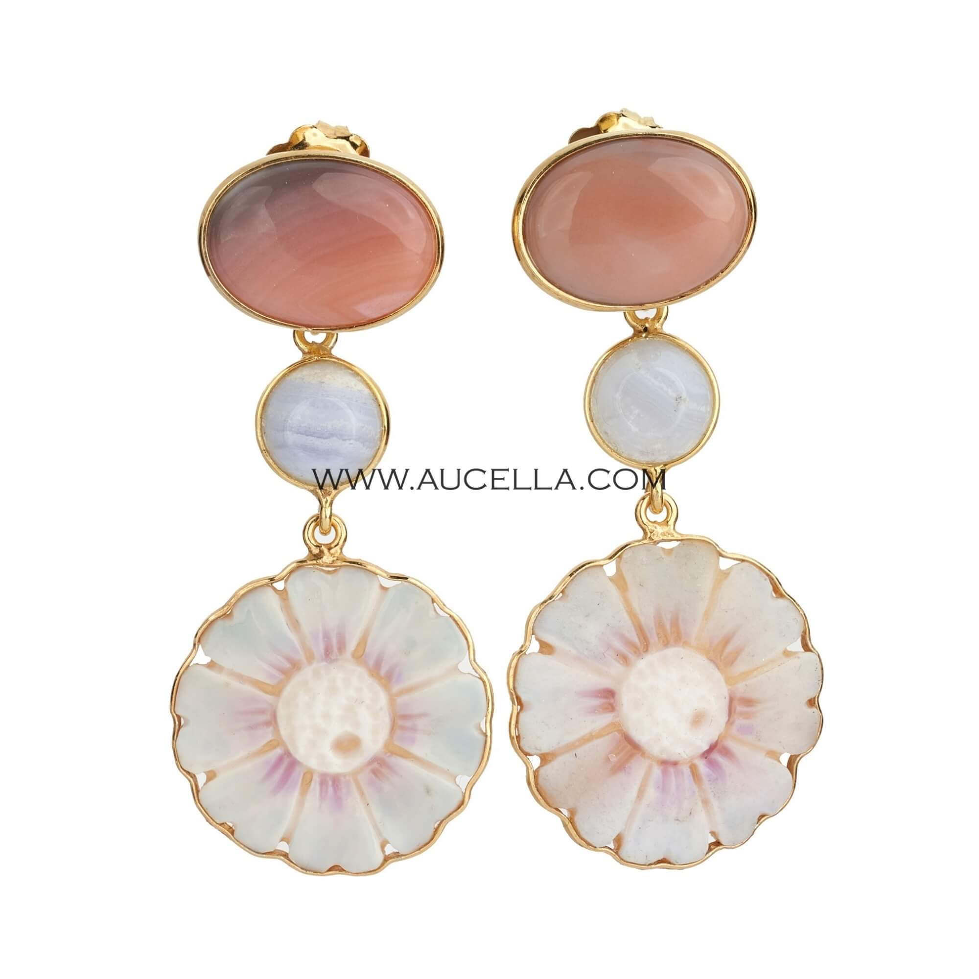 Orecchini Cammei Argento
