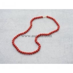 Corallo rosso diametro 7 mm 