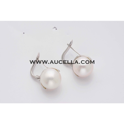 Pallette Perle australia in oro bianco