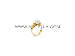 Anello perla e oro 