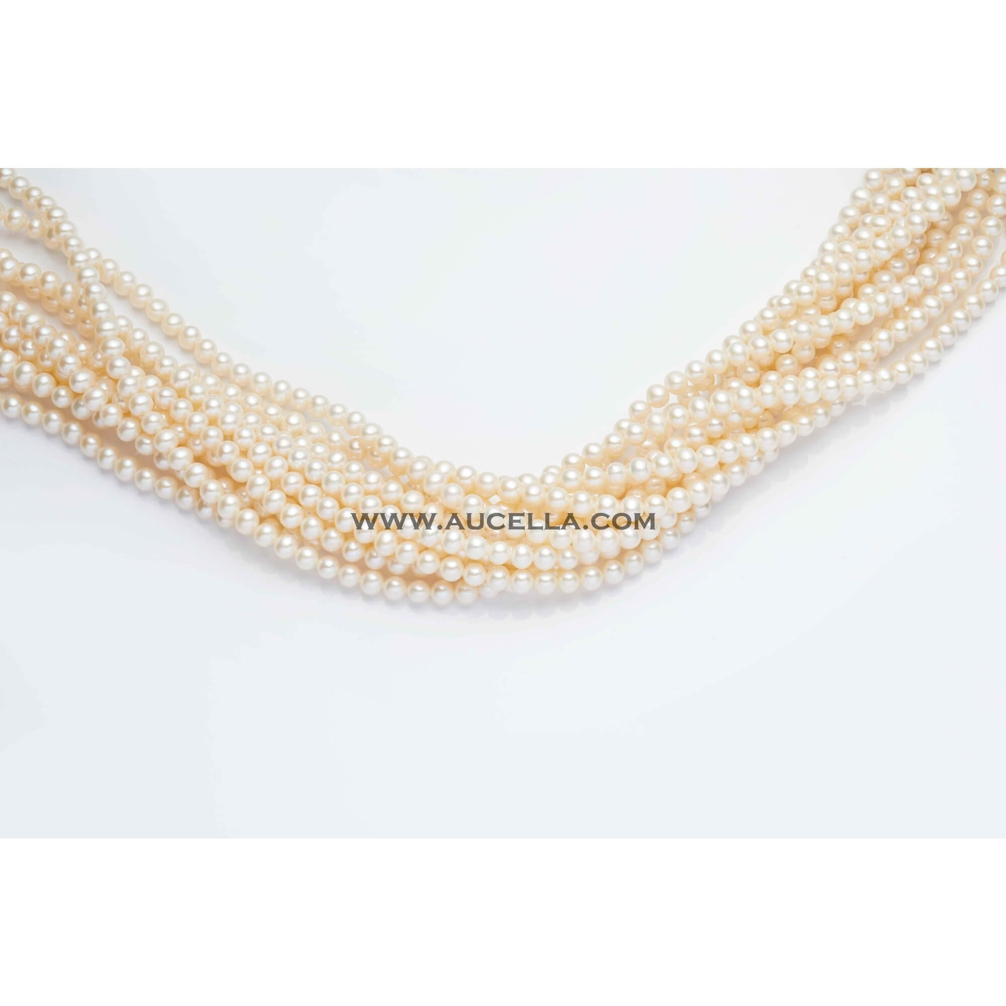 Perle acqua dolce tonde 3 - 4 mm